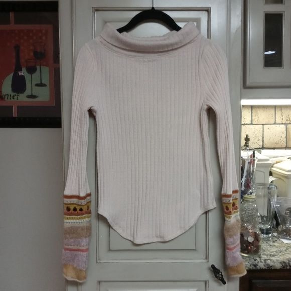 Free People 'Mixed Up Cuff' Thermal Top - Picture 5 of 15